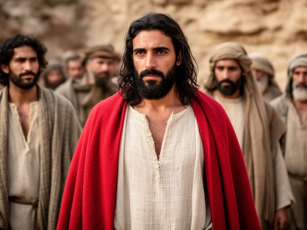 O Servo manso de Isaias 42: Jesus nao briga nem grita nem faz ouvir a sua voz nas ruas, recusando o messianismo politico-militar barulhento.