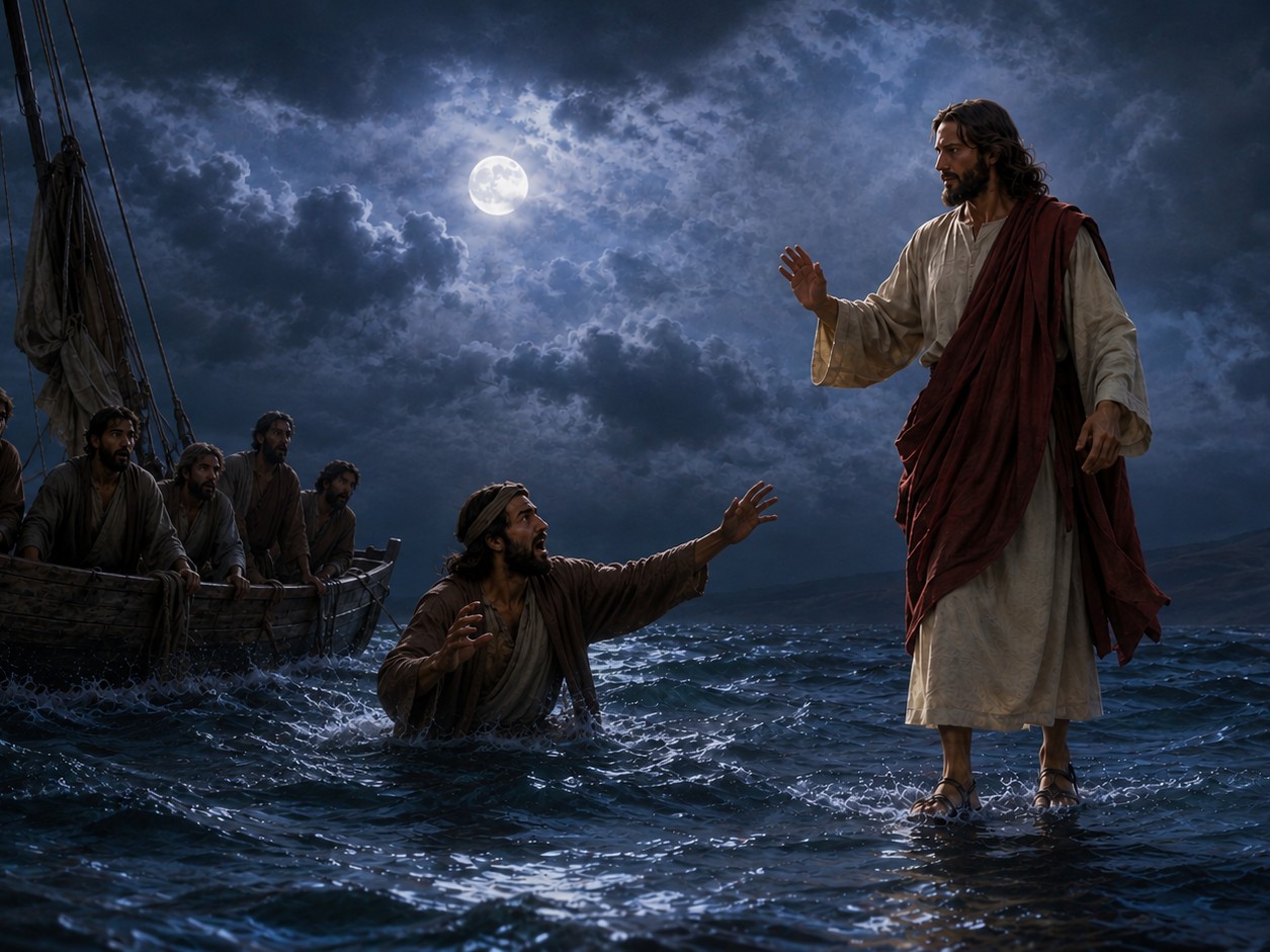 Mateus 14:30