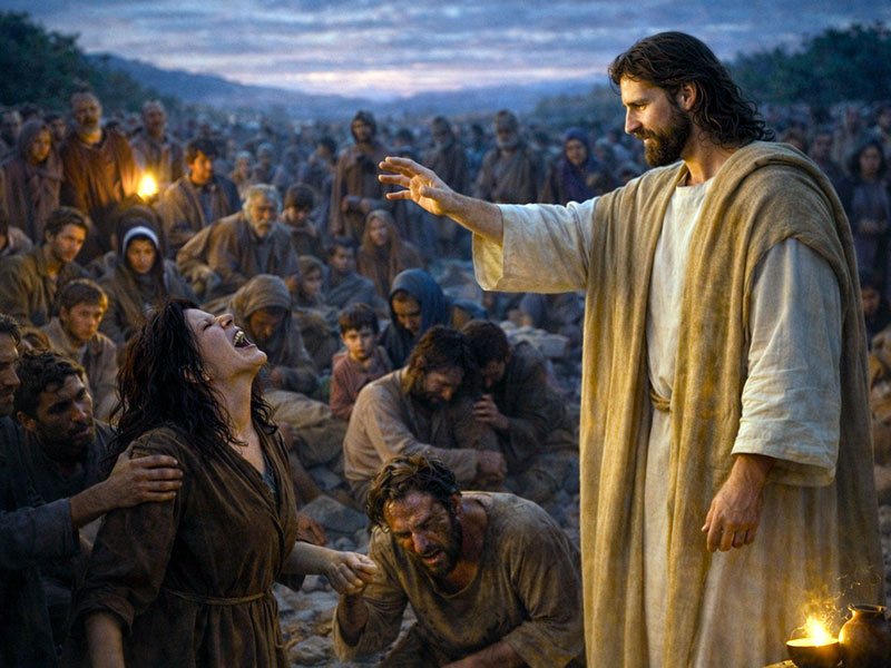 Mateus 8:16