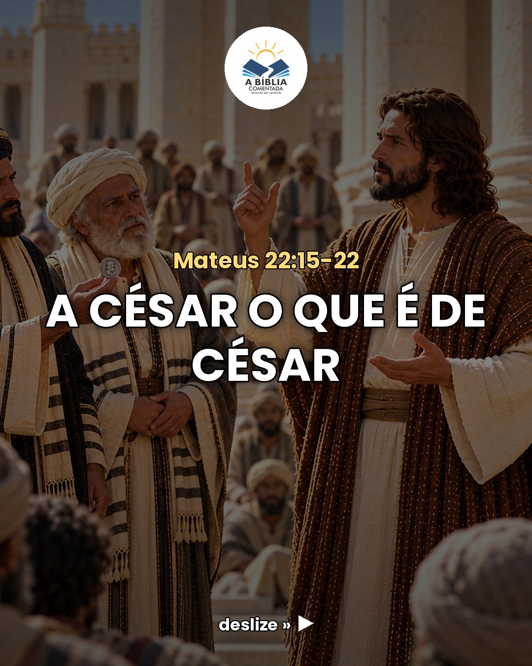 É o dito mais citado da Bíblia — e quase sempre pela metade.