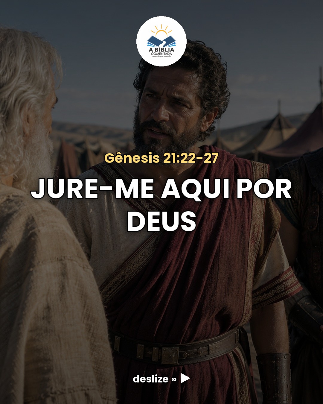O rei que Abraão enganou volta — e pede a ELE um juramento d