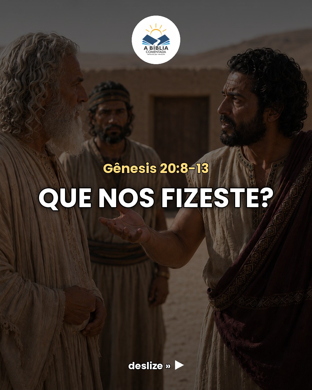 Um rei pagão dá uma lição de moral no maior personagem do An