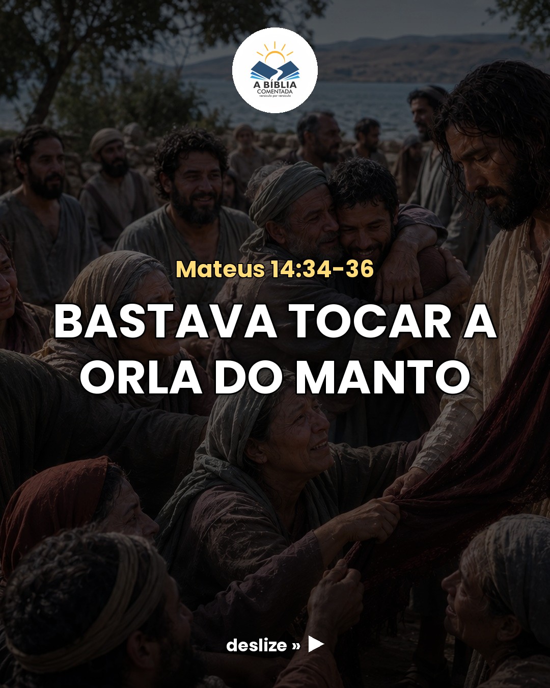 Eles não queriam falar com ele. Queriam encostar num pedaço 