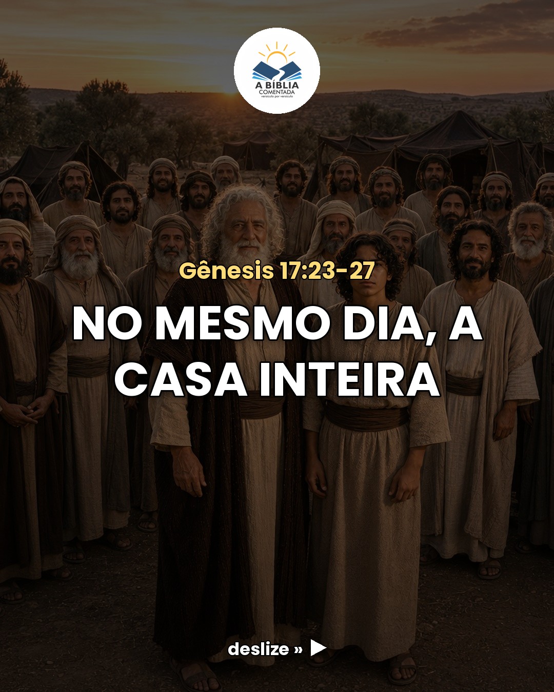 "Naquele mesmo dia." A expressão hebraica é enfática — não é