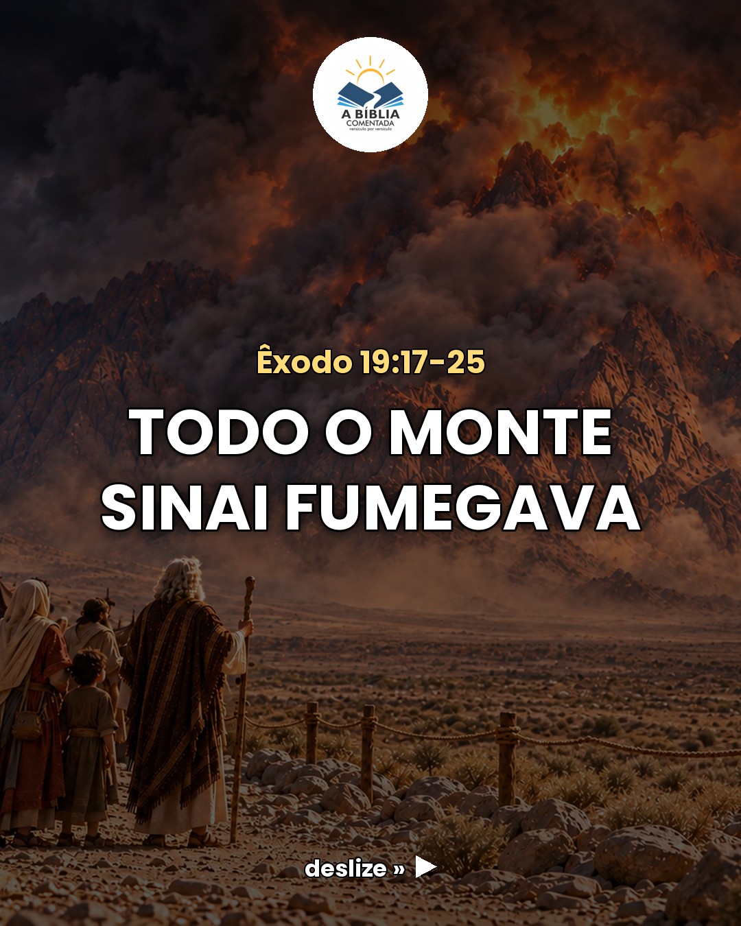 O capítulo termina no meio de uma frase. 🔥

*"Todo o monte S